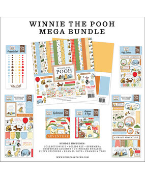Echo Park Winnie The Pooh 12x12 Inch Mega Bundle (WTP363050) Echo Park Winnie The Pooh 12x12 Inch Mega Bundle (WTP363050)