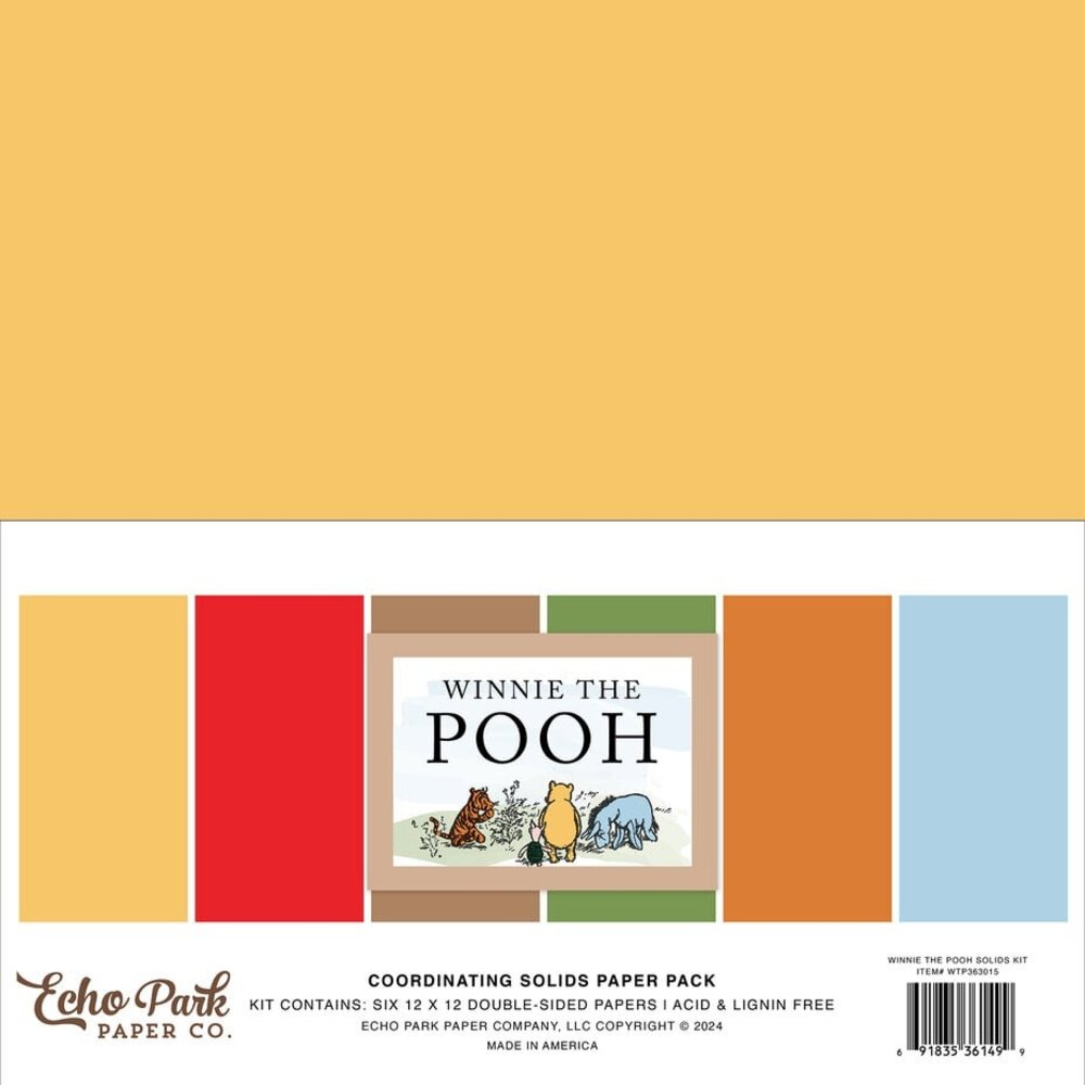 Echo Park Winnie The Pooh 12x12 Inch Mega Bundle (WTP363050) Echo Park Winnie The Pooh 12x12 Inch Mega Bundle (WTP363050)