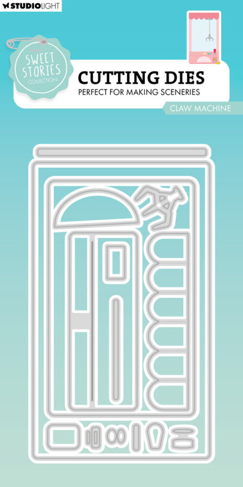 Studio Light Sweet Stories Snijmal Claw Machine (SL-SS-CD798) Studio Light Sweet Stories Snijmal Claw Machine (SL-SS-CD798)