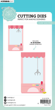 Studio Light Sweet Stories Snijmal Claw Machine (SL-SS-CD798) Studio Light Sweet Stories Snijmal Claw Machine (SL-SS-CD798)