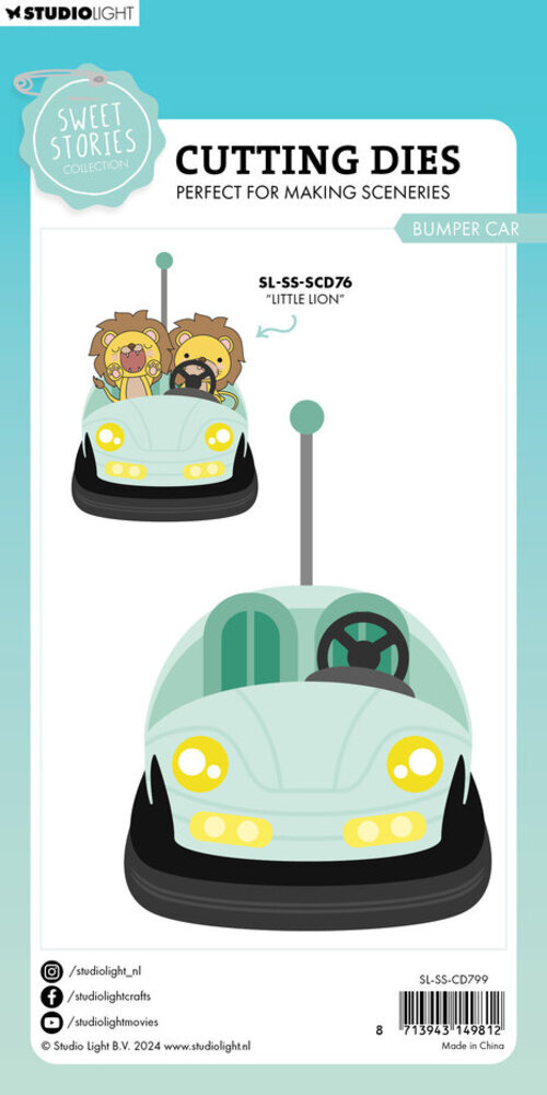 Studio Light Sweet Stories Snijmal Bumper Car (SL-SS-CD799)