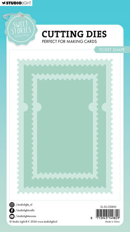 Studio Light Sweet Stories Snijmal Ticket Shape (SL-SS-CD800) Studio Light Sweet Stories Snijmal Ticket Shape (SL-SS-CD800)