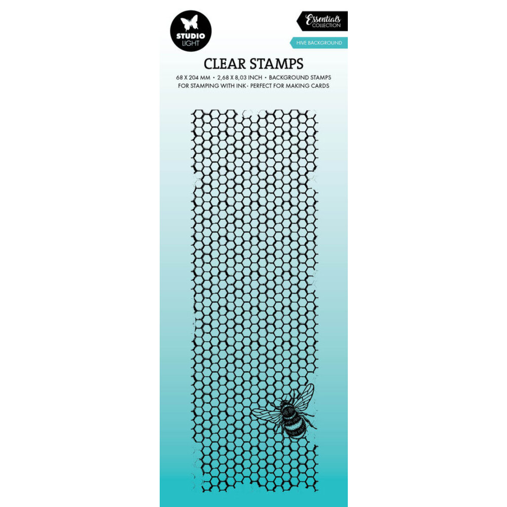 Studio Light Essentials Clear Stamps Slimline Hive Background (SL-ES-S ...