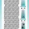 Studio Light Essentials Clear Stamps Slimline Hive Background (SL-ES-STAMP619) Studio Light Essentials Clear Stamps Slimline Hive Background (SL-ES-STAMP619)