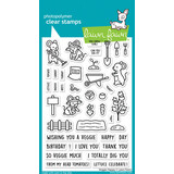 Lawn Fawn Veggie Happy Clear Stamps (LF3340)