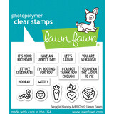 Lawn Fawn Veggie Happy Add-On Clear Stamps (LF3342)