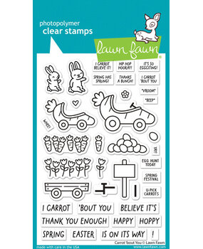 Lawn Fawn Carrot 'bout You Clear Stamps (LF3349) Lawn Fawn Carrot 'bout You Clear Stamps (LF3349)