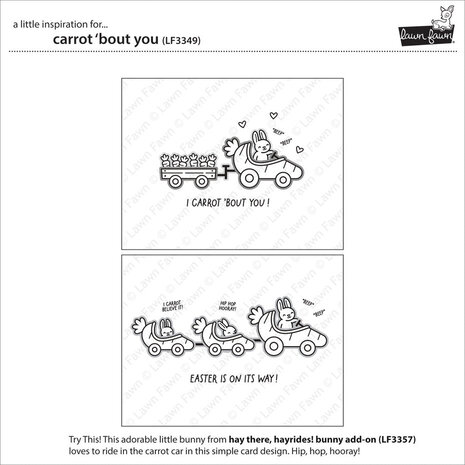 Lawn Fawn Carrot 'bout You Clear Stamps (LF3349) Lawn Fawn Carrot 'bout You Clear Stamps (LF3349)