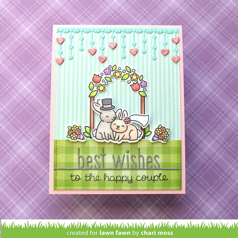 Lawn Fawn Happy Couples Clear Stamps (LF3353)