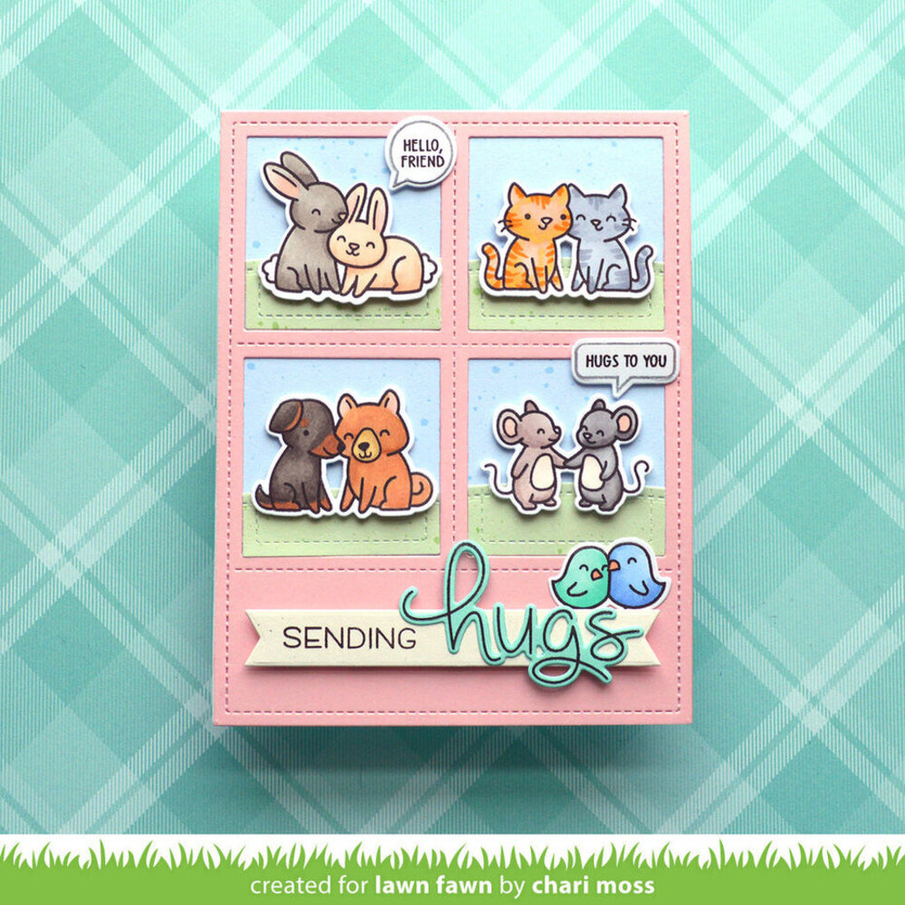 Lawn Fawn Happy Couples Clear Stamps (LF3353)