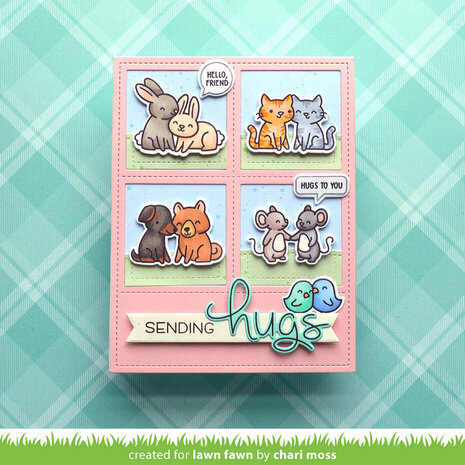 Lawn Fawn Happy Couples Clear Stamps (LF3353)