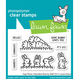 Lawn Fawn Hay There, Hayrides! Bunny Add-On Clear Stamps (LF3357)