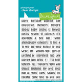 Lawn Fawn Henry’s Build-A-Sentiment Spring Clear Stamps (LF3361)