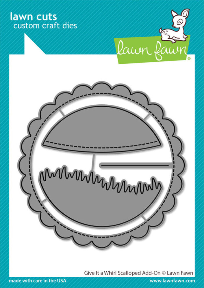 Lawn Fawn Give It a Whirl Scalloped Add-On Dies (LF3367) Lawn Fawn Give It a Whirl Scalloped Add-On Dies (LF3367)