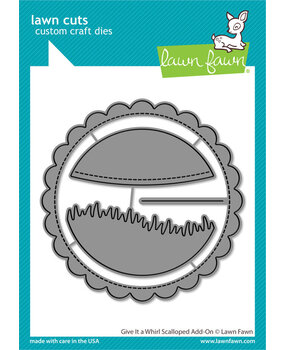 Lawn Fawn Give It a Whirl Scalloped Add-On Dies (LF3367) Lawn Fawn Give It a Whirl Scalloped Add-On Dies (LF3367)