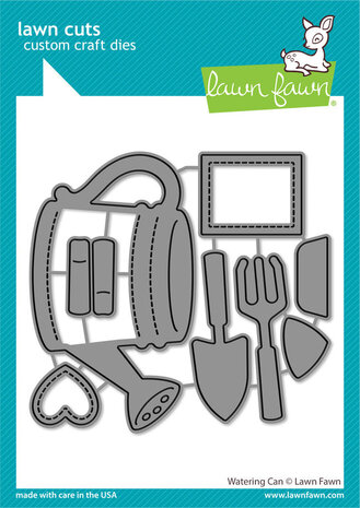 Lawn Fawn Watering Can Dies (LF3376)