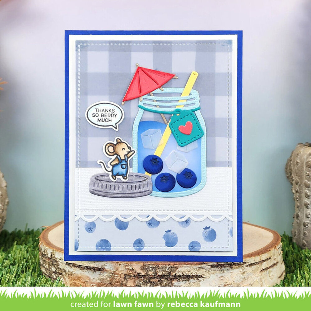 Lawn Fawn Build-A-Drink Mason Jar Add-On Dies (LF3378) Lawn Fawn Build-A-Drink Mason Jar Add-On Dies (LF3378)