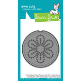Lawn Fawn Embroidery Hoop Flower Add-On Dies (LF3379)