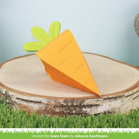 Lawn Fawn Carrot Treat Box Dies (LF3380) Lawn Fawn Carrot Treat Box Dies (LF3380)