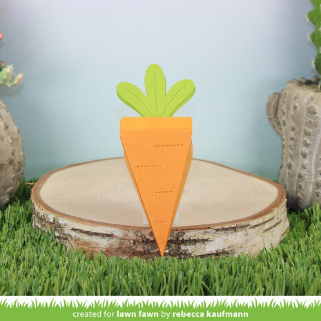 Lawn Fawn Carrot Treat Box Dies (LF3380) Lawn Fawn Carrot Treat Box Dies (LF3380)