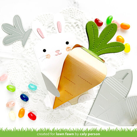 Lawn Fawn Carrot Treat Box Dies (LF3380) Lawn Fawn Carrot Treat Box Dies (LF3380)