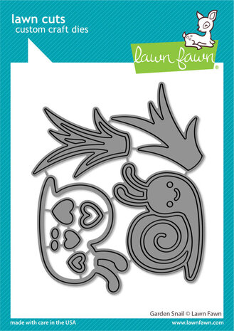 Lawn Fawn Garden Snail Dies (LF3382) Lawn Fawn Garden Snail Dies (LF3382)