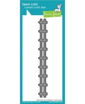 Lawn Fawn Little Farm Fence Border Dies (LF3383) Lawn Fawn Little Farm Fence Border Dies (LF3383)