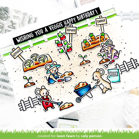 Lawn Fawn Little Farm Fence Border Dies (LF3383) Lawn Fawn Little Farm Fence Border Dies (LF3383)