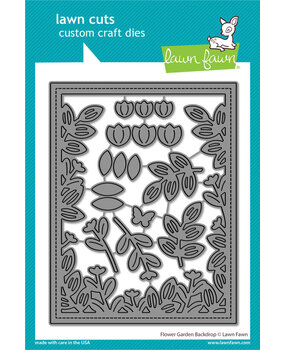 Lawn Fawn Flower Garden Backdrop Dies (LF3386) Lawn Fawn Flower Garden Backdrop Dies (LF3386)