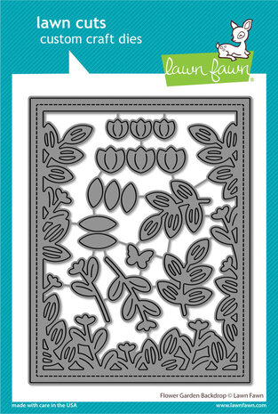 Lawn Fawn Flower Garden Backdrop Dies (LF3386) Lawn Fawn Flower Garden Backdrop Dies (LF3386)