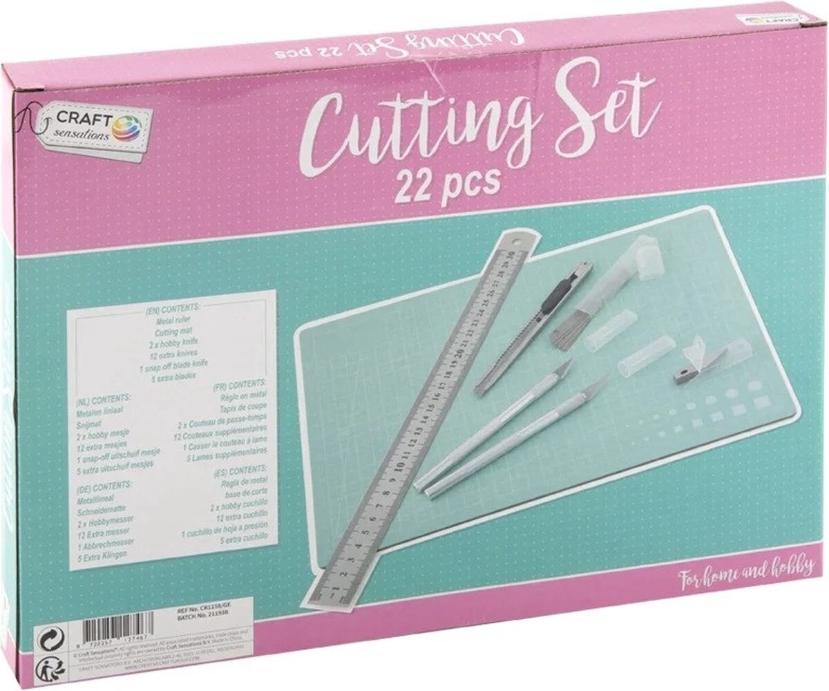 Craft Sensations Cutting Set (CR1158/GE) Craft Sensations Cutting Set (CR1158/GE)
