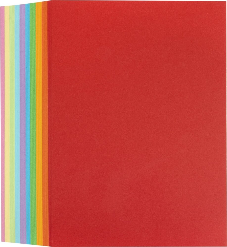 Craft ID Coloured Cardboard A4 Brights (CR0056/GE)