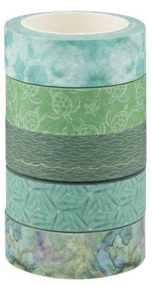 Craft ID Aqua Washi Tapes (CR3006/GE) Craft ID Aqua Washi Tapes (CR3006/GE)