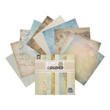 Craft ID Timeless Travels 8x8 Inch Craft Paper Collection Box [100 Vellen] (CR0060/GE)