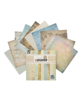 Craft ID Timeless Travels 8x8 Inch Craft Paper Collection Box [100 Vellen] (CR0060/GE)