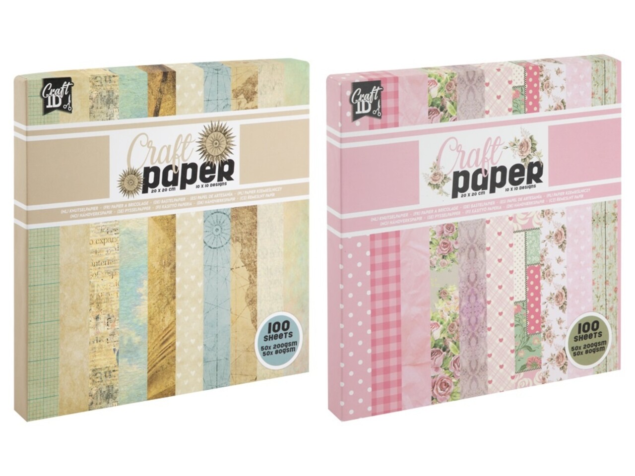 Craft ID Craft Paper Collection Combo (CR0060/GE)