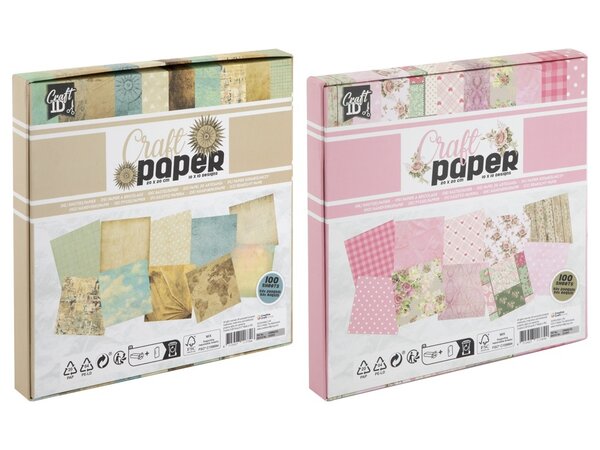 Craft ID Craft Paper Collection Combo (CR0060/GE)