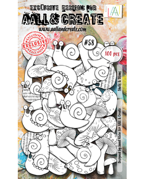 AALL and Create Ephemera Die-cuts Shells & Stems (AALL-EP-058) AALL and Create Ephemera Die-cuts Shells & Stems (AALL-EP-058)