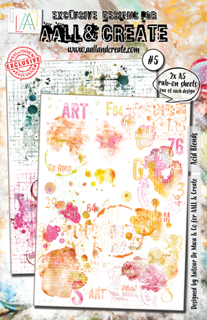 AALL and Create Rub-Ons A5 Acid Blends (AALL-RO-005)