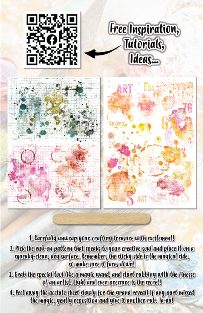 AALL and Create Rub-Ons A5 Acid Blends (AALL-RO-005)