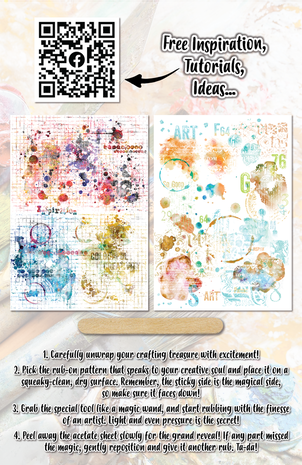 AALL and Create Rub-Ons A5 Explosive Bombosive (AALL-RO-006) AALL and Create Rub-Ons A5 Explosive Bombosive (AALL-RO-006)