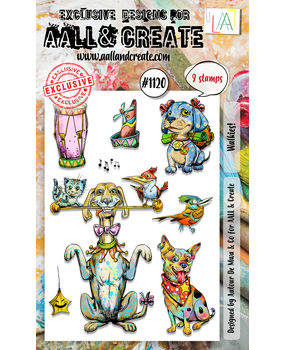 AALL and Create Clear Stamp Set A6 Walkies! (AALL-TP-1120) AALL and Create Clear Stamp Set A6 Walkies! (AALL-TP-1120)
