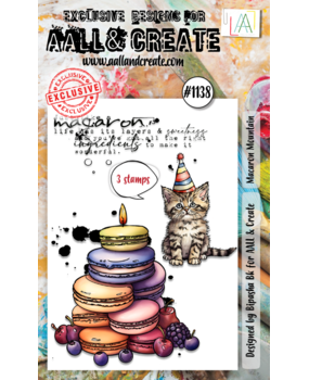 AALL and Create Clear Stamp Set A6 Macaron Mountain (AALL-TP-1138) AALL and Create Clear Stamp Set A6 Macaron Mountain (AALL-TP-1138)