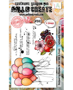 AALL and Create Clear Stamp Set A6 Inflateably Awesome (AALL-TP-1143) AALL and Create Clear Stamp Set A6 Inflateably Awesome (AALL-TP-1143)
