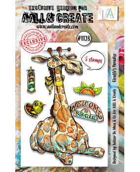 AALL and Create Clear Stamp Set A7 Giraffe's Paradise (AALL-TP-1128) AALL and Create Clear Stamp Set A7 Giraffe's Paradise (AALL-TP-1128)