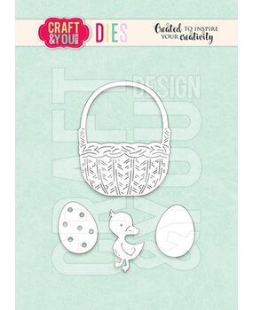 Craft & You Dies Easter Basket (CW270) Craft & You Dies Easter Basket (CW270)