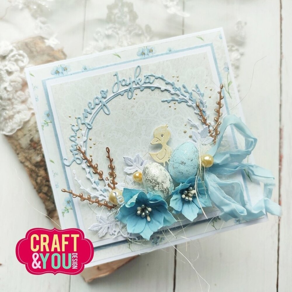 Craft & You Dies Catkins Wreath (CW271)