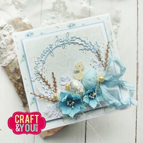 Craft & You Dies Catkins Wreath (CW271)