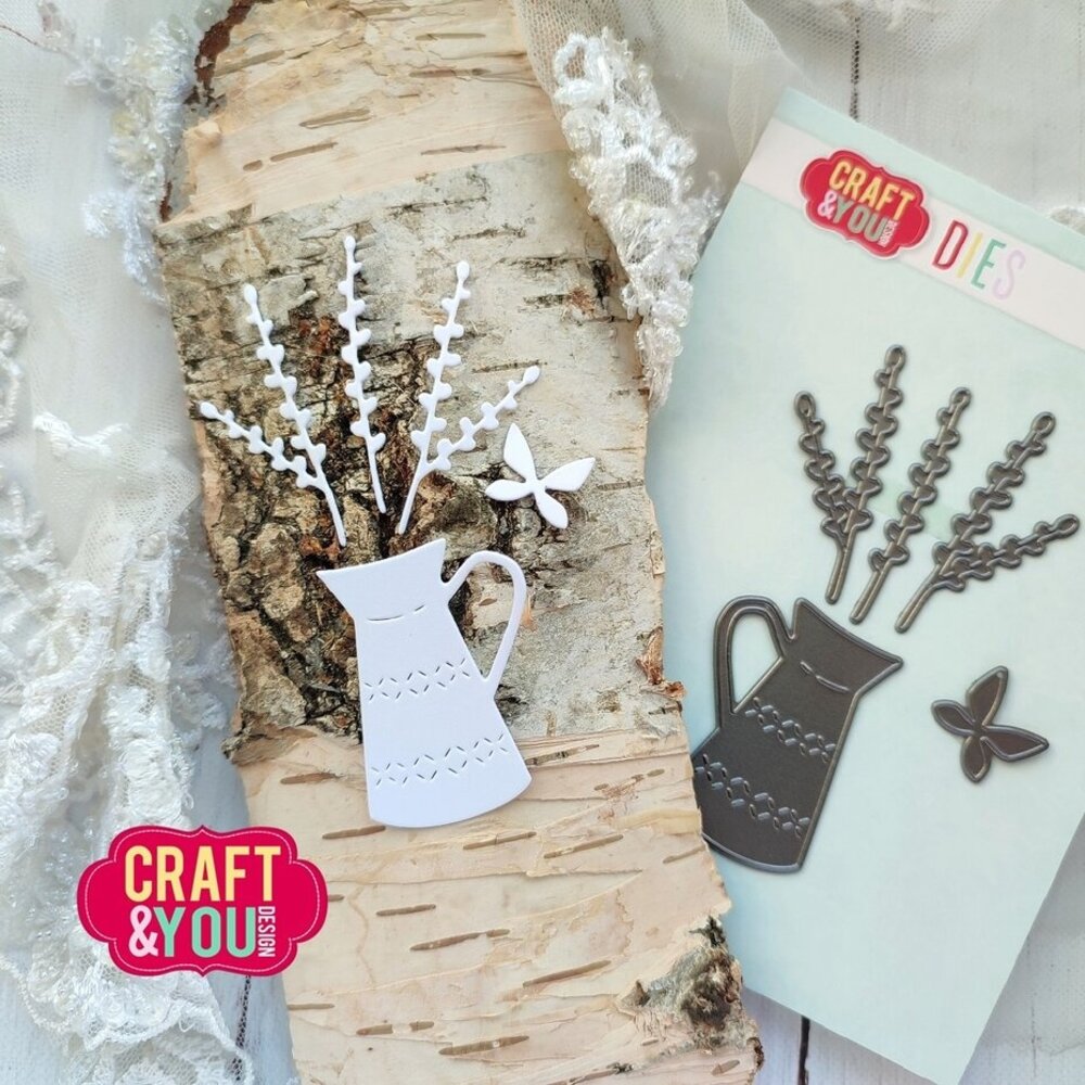 Craft & You Dies Spring Jug (CW272)
