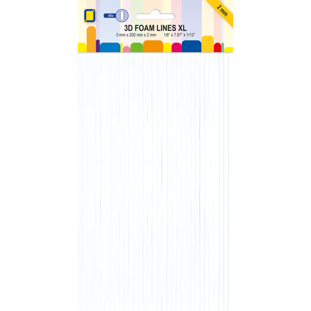 JEJE Produkt 3D Foam LINES XL (3.3090)